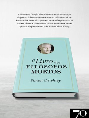 cover image of O Livro dos Filósofos Mortos